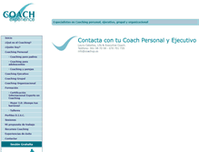 Tablet Screenshot of coachxp.es